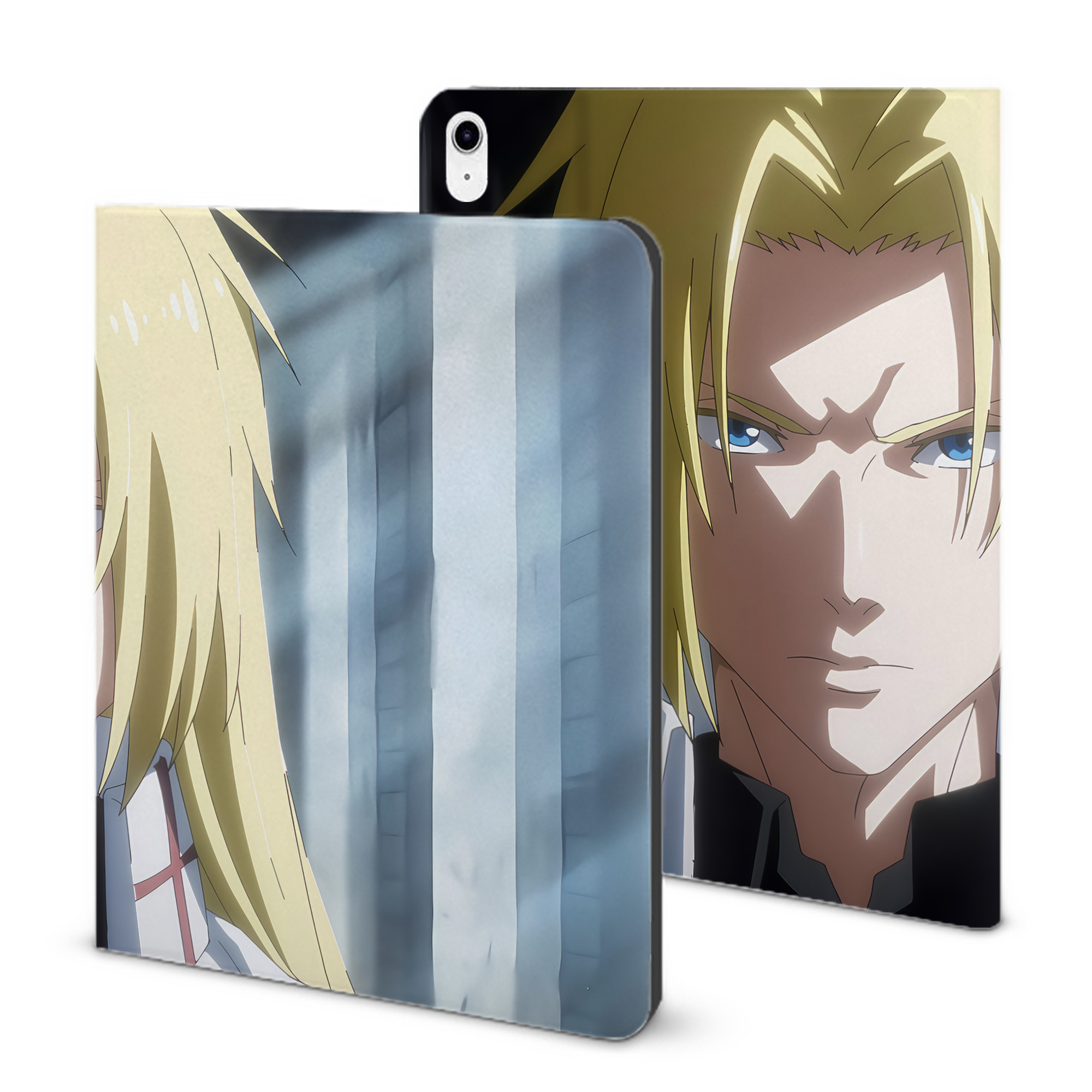 （画像用） 転スラ Regarding Reincarnated to Slime IPad ケース ブック型 PUレザー TPU 耐衝撃 軽量 薄型 ペン収納なし 全面保護 IPad 各モデル対応